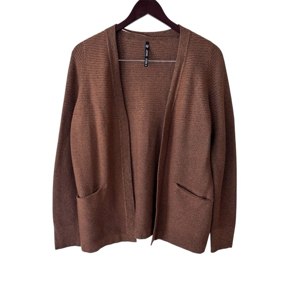 Kuhl Solace Wrap Open Front Smocked Cardigan Sweater Women’s Size Small - Picture 3 of 9